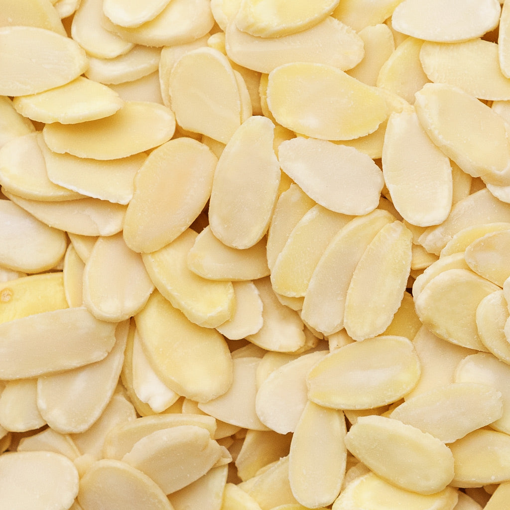 Blanched Almonds - Sliced Dry Roasted