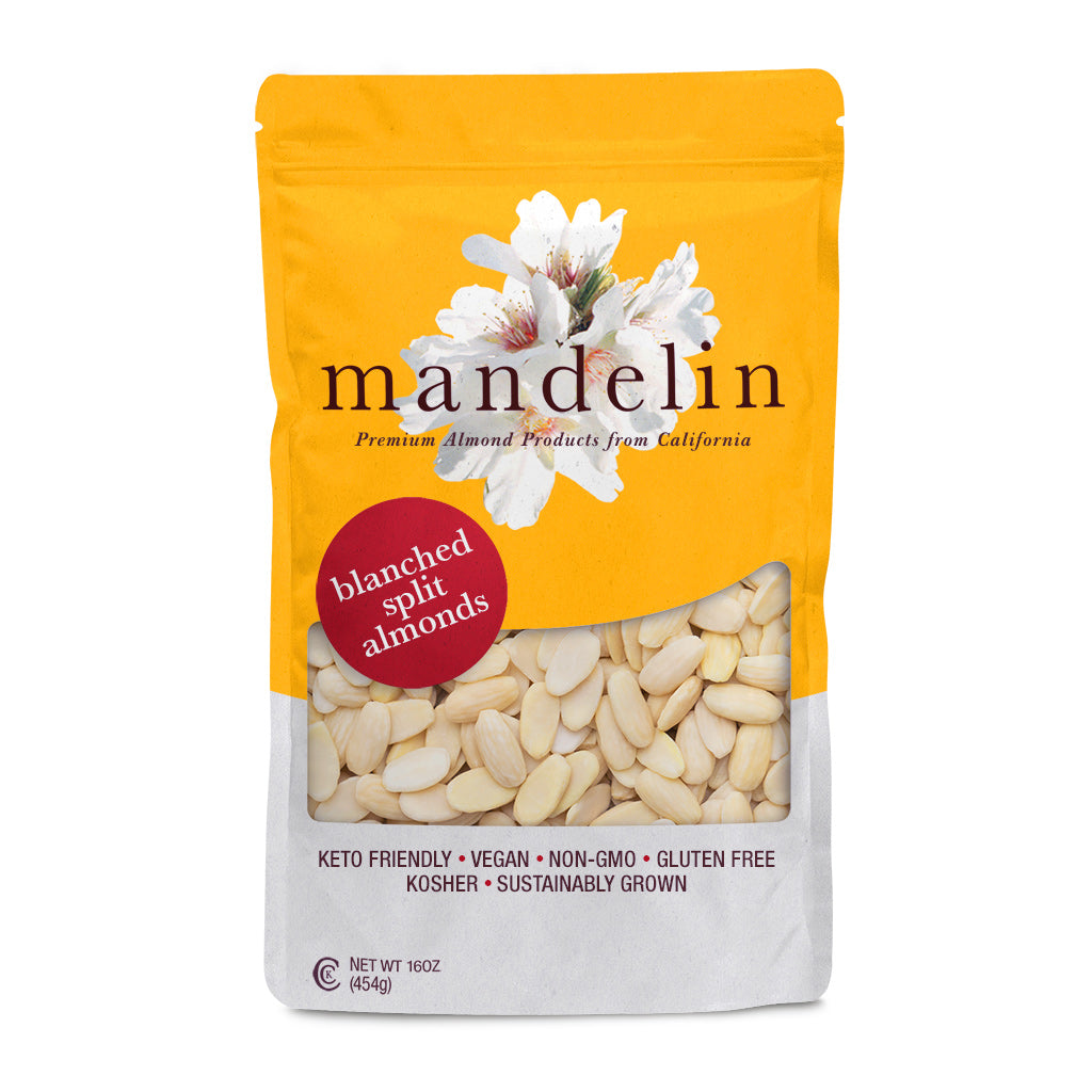 Blanched Almonds Split