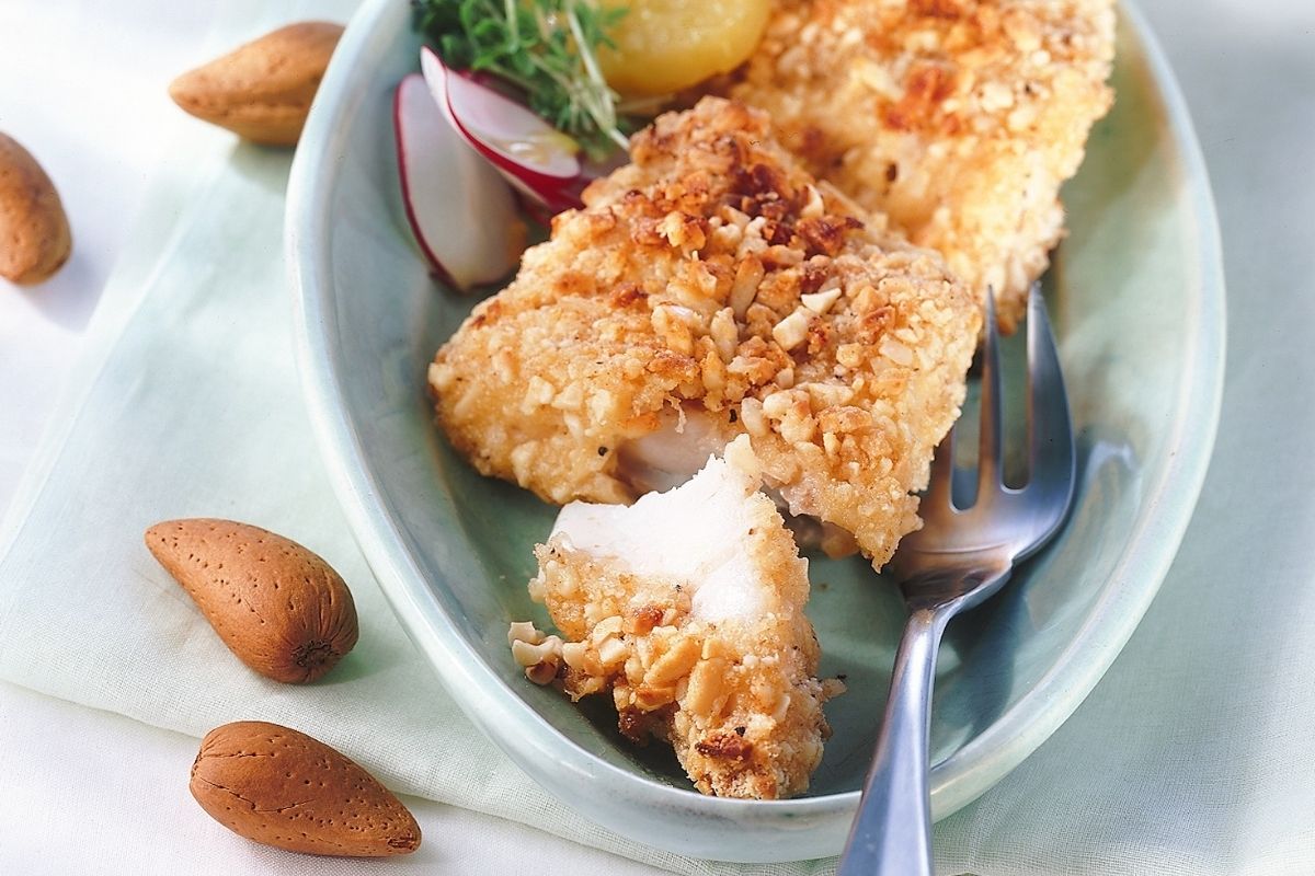 Almond Crusted Fish Filllets