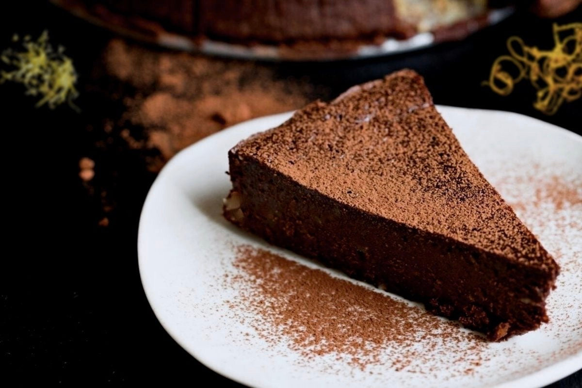 Cinnamon-spiced Chocolate Almond Torte — FUTURE KING & QUEEN