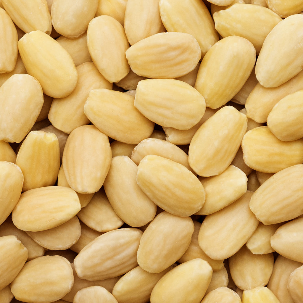 Blanched Almonds - Whole Dry Roasted